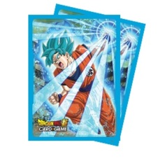 Ultra Pro - Dragon Ball Super: Standard Size Deck Protector 65Ct - Super Saiyan Blue Son Goku